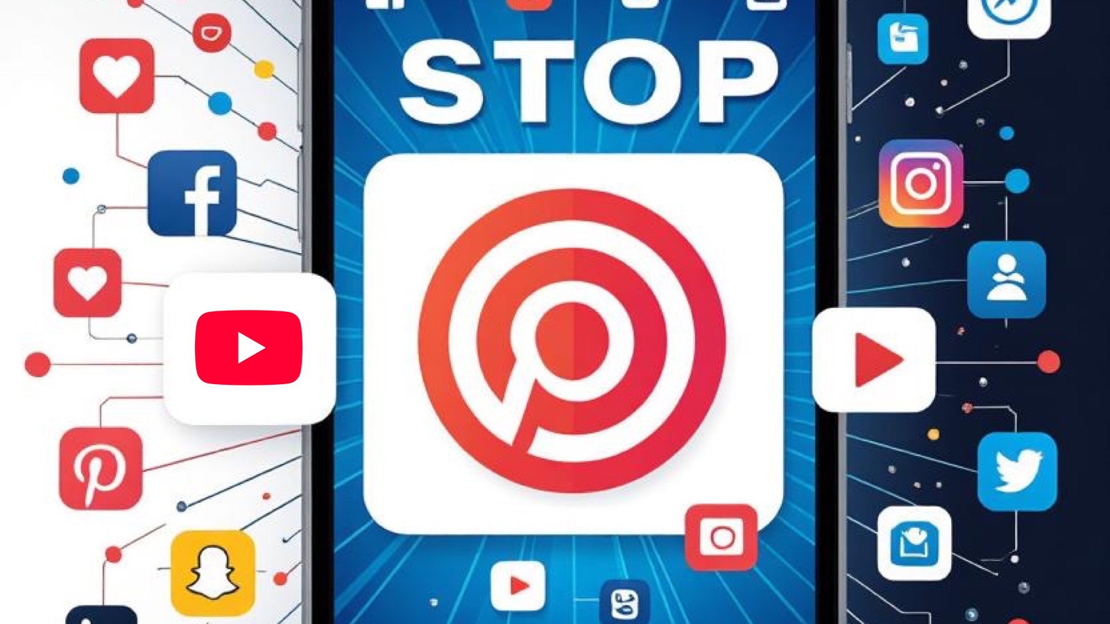 Teen or parent putting the phone down and choosing not to post on social media after a stressful encounter.